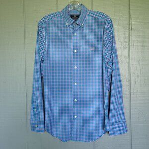 Vineyard Vines Performance Classic Fit Tucker Plaid Shirt. Size XS